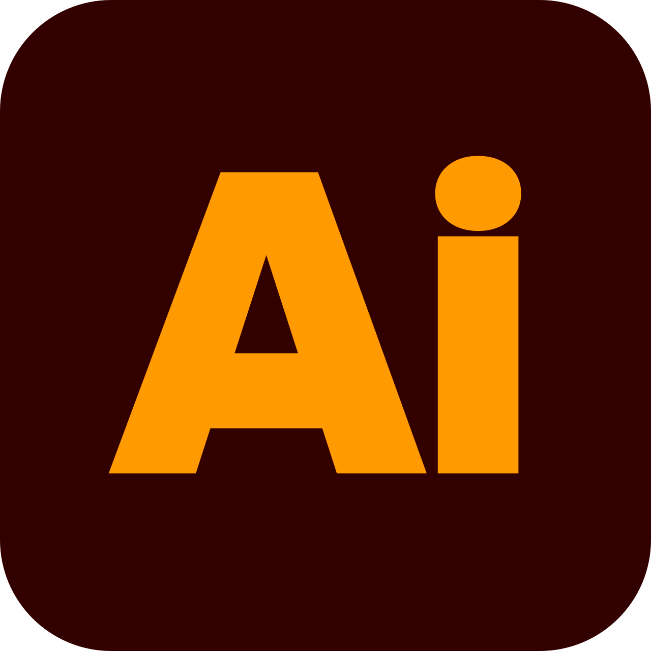 Logo Adobe Illustrator utilisé pour la création graphique