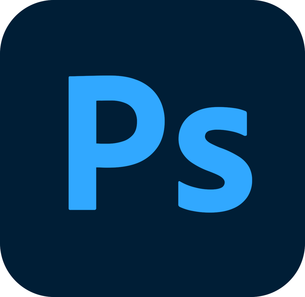 Logo Adobe Photoshop utilisé pour le traitement d’image